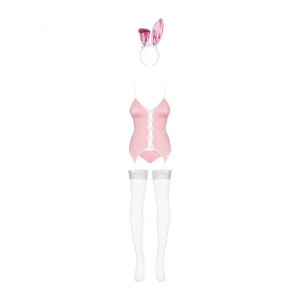 Bunny Suit Costume S/M Obsessive 2239_16202 Pink