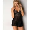 Babydoll Obsessive 838-BAB-1 Black S/M