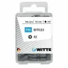 Bit set WITTE PZ 1 BITFLEX Pozidriv PZ1 25 Units 25 Pieces