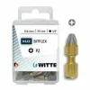 Teräsetti WITTE PZ 2 DIAMOND FLEX Pozidriv PZ2 5 osaa