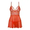 Babydoll Obsessive Red XXL/XXXL