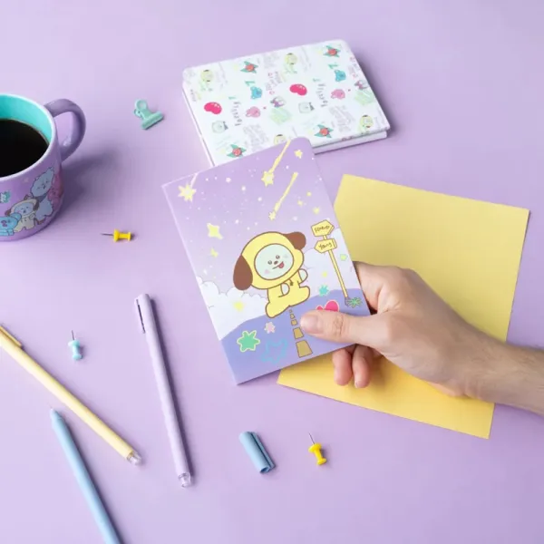 BT21 - Set of A6 CHIMMY notebooks (3 pieces)