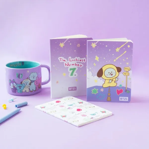 BT21 - Set of A6 CHIMMY notebooks (3 pieces)