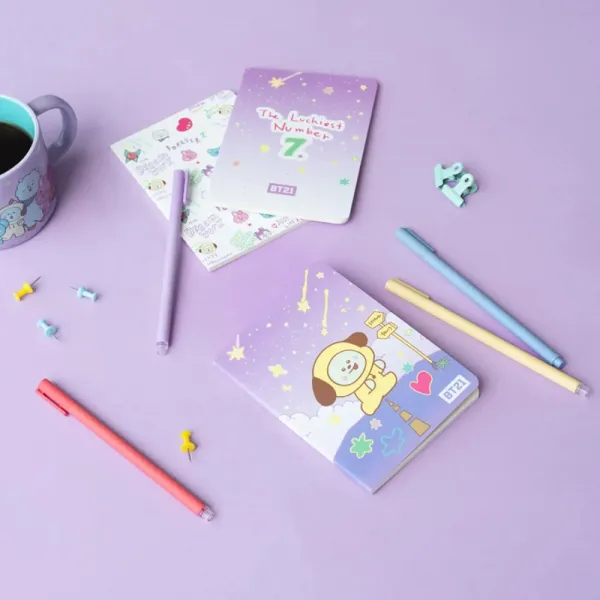 BT21 - Set of A6 CHIMMY notebooks (3 pieces)