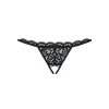 Thong Obsessive 831-THC-1 Black S/M