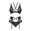 Underwear Set Obsessive Alessya Black XS/S