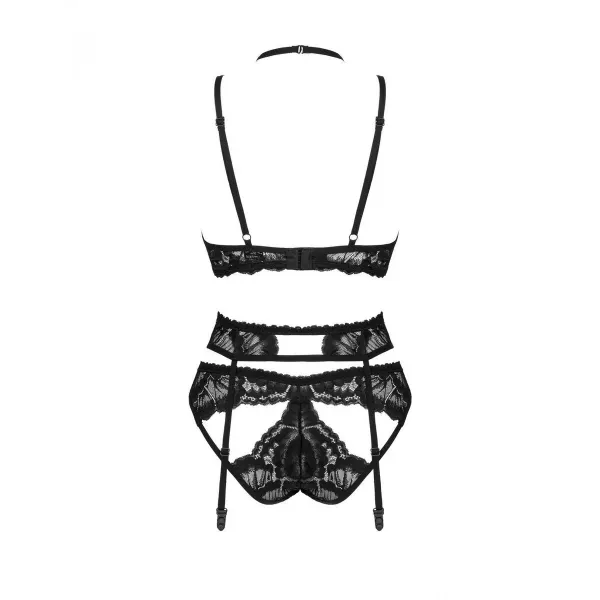 Underwear Set Obsessive Alessya Black XS/S