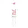 Bunny Suit Costume L/XL Obsessive 2239_16202 Pink