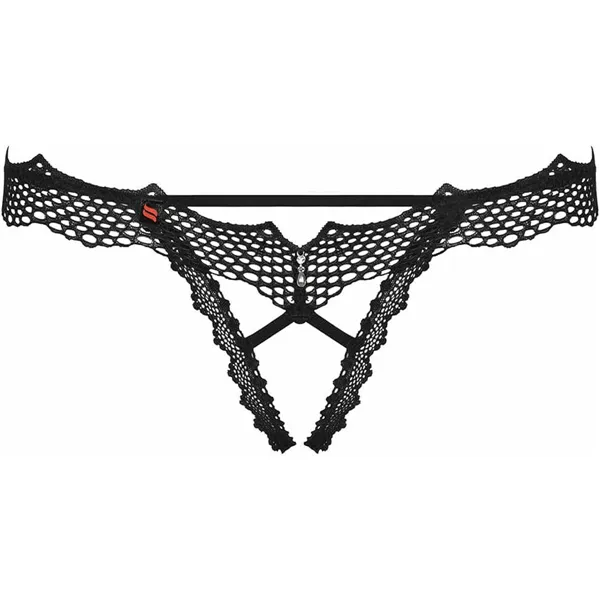 Thong Obsessive Bravelle Black S/M