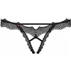 Thong Obsessive Bravelle Black S/M