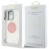 Guess IML Metal Colored Circle Classic Logo MagSafe - Case for iPhone 16 Pro (pink)