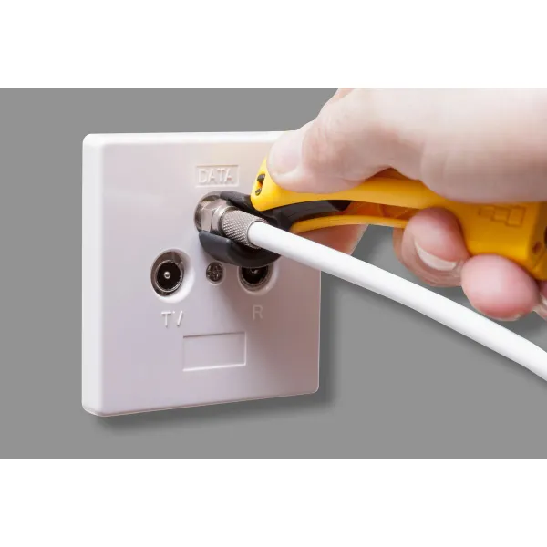 Плоскогубцы для зачистки проводов JOKARI Top Coax Plus