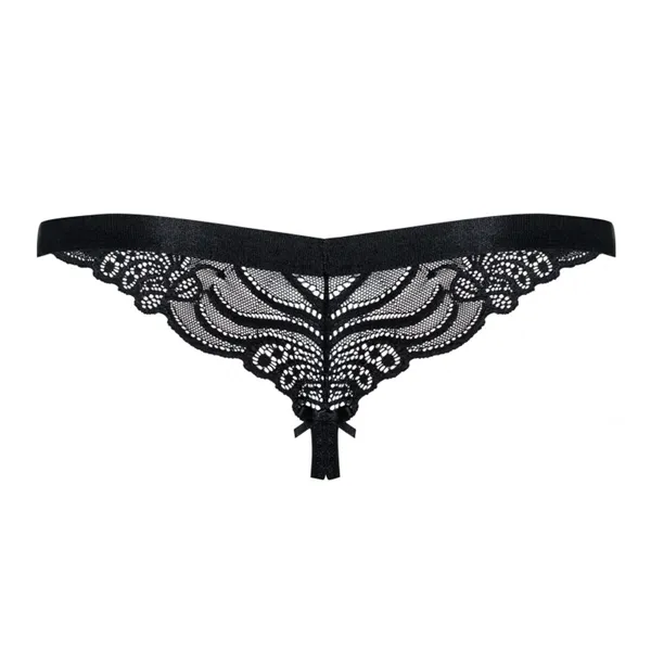 Thong Obsessive 828-THC-1 L/XL Black L/XL