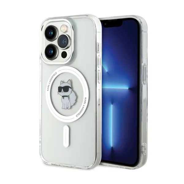 Karl Lagerfeld IML Choupette MagSafe - Case for iPhone 14 Pro (Transparent)
