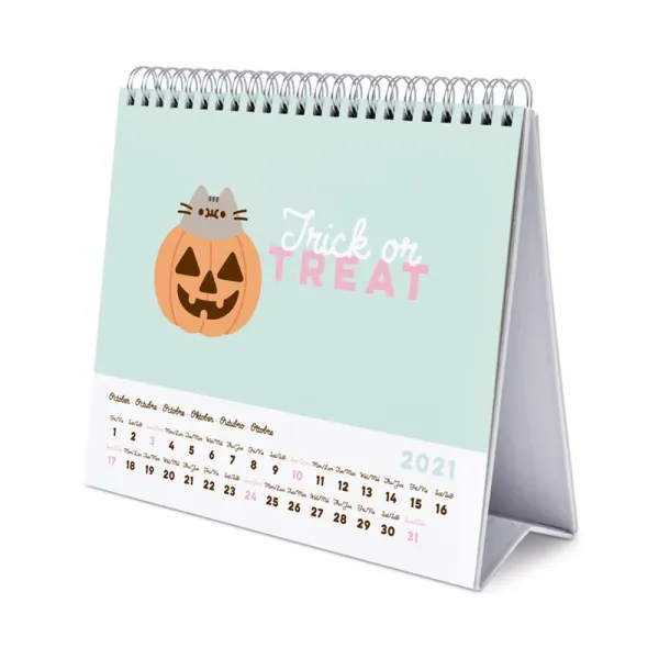 Pusheen - Foodie Collection 2021 Desk Calendar