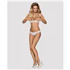 Lace Underwear Set Obsessive Alabastra White S/M