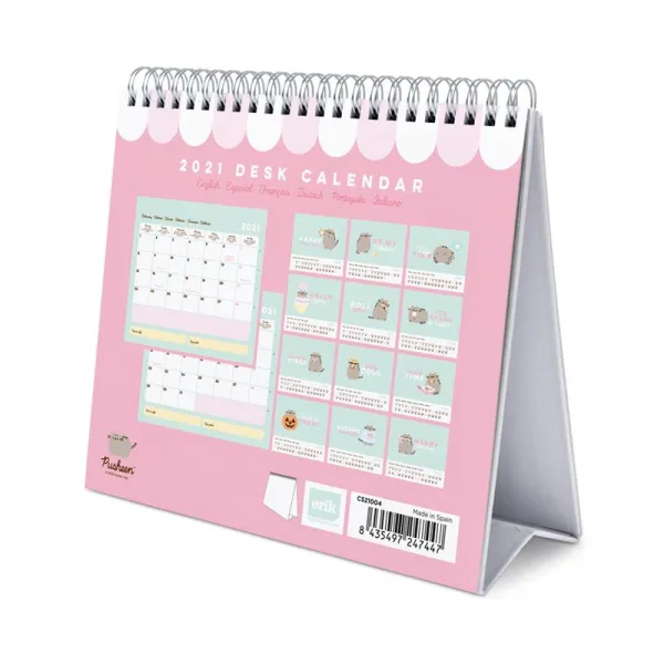 Pusheen - Foodie Collection 2021 Desk Calendar