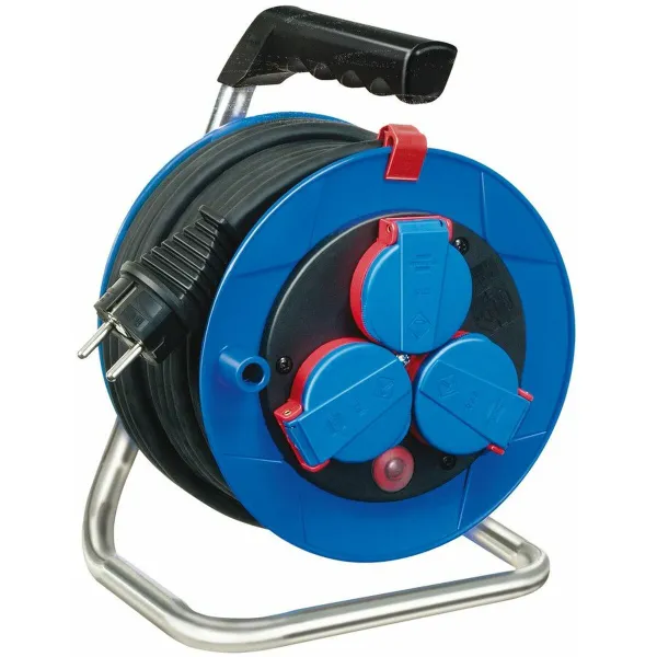 Kabeļa spole Brennenstuhl Garant® compacto Bremaxx® N05V3V3-F3G1,5 15 m 3 x 1,5 mm 3 Kontaktdakšas