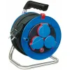 Cable reel Brennenstuhl Garant® compacto Bremaxx® N05V3V3-F3G1,5 15 m 3 x 1,5 mm 3 Plugs