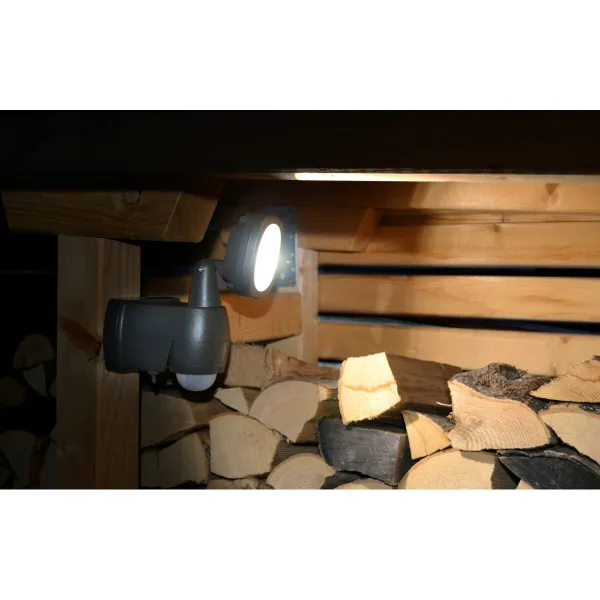 LED spotlight Brennenstuhl LUFOS Серый 440 lm 4,5 W Детектор движения с (5000 K)