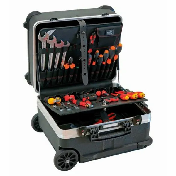 Tool Case GT Line V-Rock Turtle PTS Aluminium Polyethylene Steel Plastic