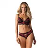 Underwear Set Obsessive Tulia Black L/XL