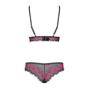 Underwear Set Obsessive Tulia Black L/XL