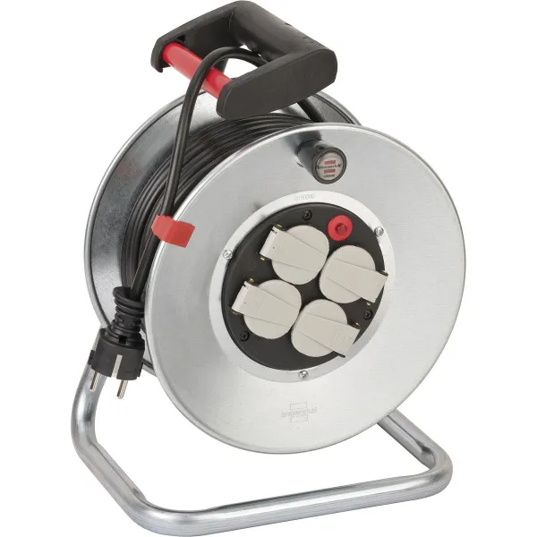 Kabeļa spole Brennenstuhl Garant® S 4 E IP20 H05VV-F 50 m 3 x 1,5 mm 4 Kontaktdakšas