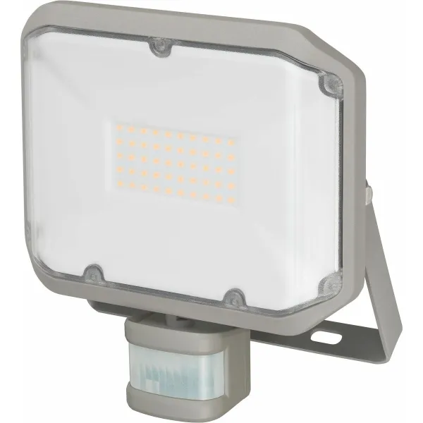 LED spotlight Brennenstuhl AL E 20 W 2080 Lm Серый Детектор движения с (3000 K)