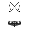 Underwear Set Obsessive 860 Black S/M