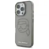 Karl Lagerfeld IML Rhinestones Karl Head - Case for iPhone 16 Pro Max (black)