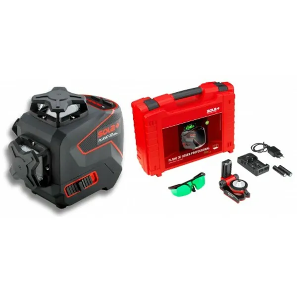 Viivalaser-taso SOLA 3D Green Professional