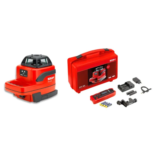 Sukamas lazerinis lygis SOLA EVO 360