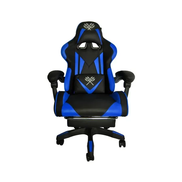 Gaming Chair - Black and Blue Dunmoon