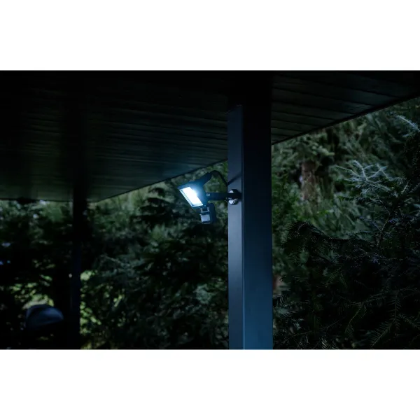LED spotlight Brennenstuhl JARO D 10 W 1150 Lm Musta Liiketunnistin (6500 K)