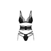 Underwear Set Obsessive XS/S 3 Pieces