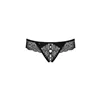 Miamor Thong with lace Obsessive Miamor Black S/M