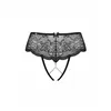 Thong Obsessive Pearlove Black XS/S