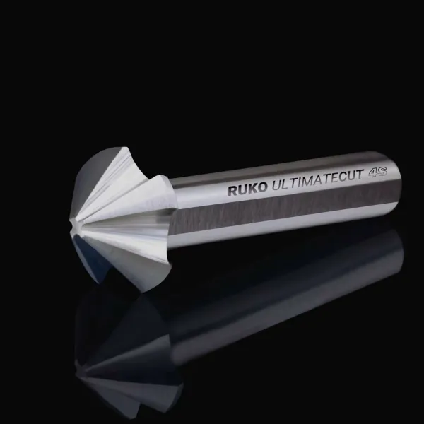 Коническое зенкерное сверло RUKO ULTIMATECUT 4S 20 mm Быстрорежущая сталь (HSS)