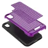 Zizo Star Diamond Hybrid Cover for iPhone X (Purple/Black)