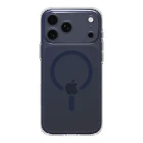 Spigen Ultra Hybrid Mag MagSafe - Case for iPhone 17 Pro (Clear/Deep Blue)
