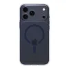 Spigen Ultra Hybrid Mag MagSafe - Case for iPhone 17 Pro (Clear/Deep Blue)
