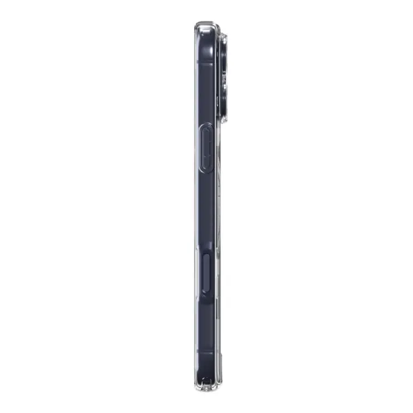 Spigen Ultra Hybrid Mag MagSafe - Case for iPhone 17 Pro (Clear/Deep Blue)