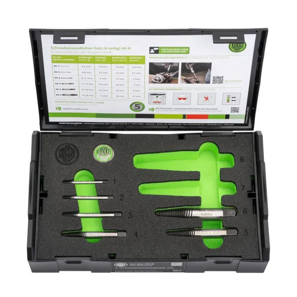 Extractor Set KUKKO 3-24 mm