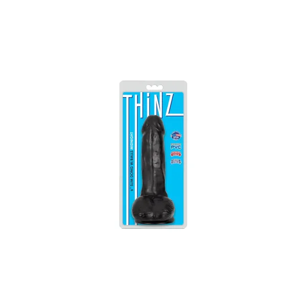 Dildo XR Black 15,25 cm