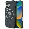 Guess IML Metal Glitter 4G Circle Triangle MagSafe - Case for iPhone 16 (black)