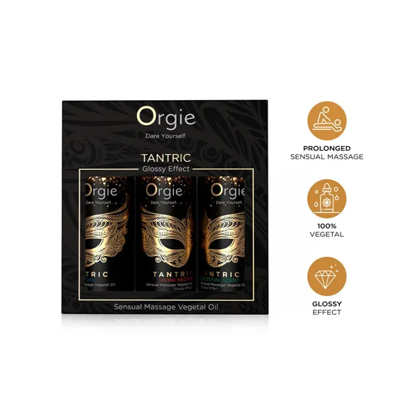 Erotic Massage Oil Orgie Tantric Mini 30 ml x 3