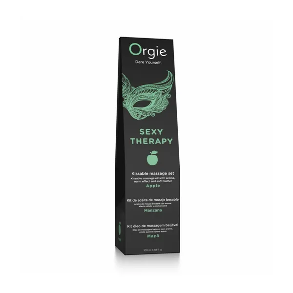 Massage Tranquility Kit Orgie Green apple Lips