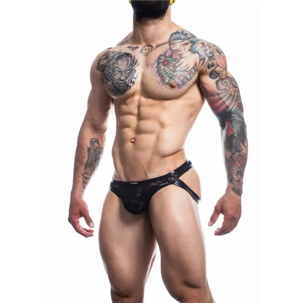 Thong Cut4men Black L S