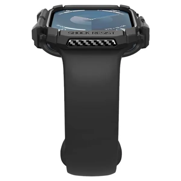 Spigen Rugged Armor - Case for Apple Watch 10 46 mm (Matte Black)